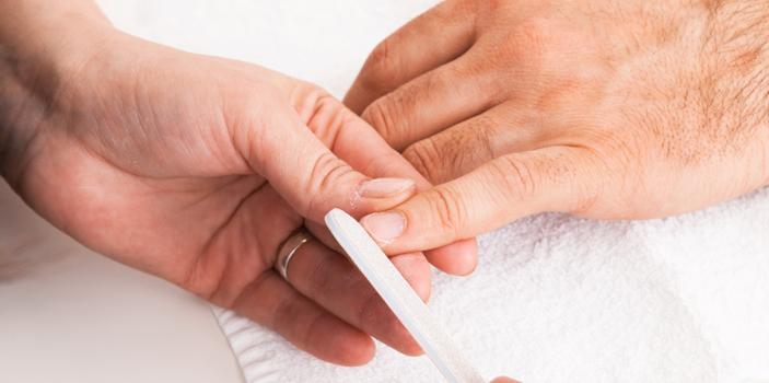 Clean and Tidy Nails for Men at Coco Beauty Bar male manicure, men manicure, coco beauty bar