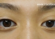Natural eyeliners (before and after)